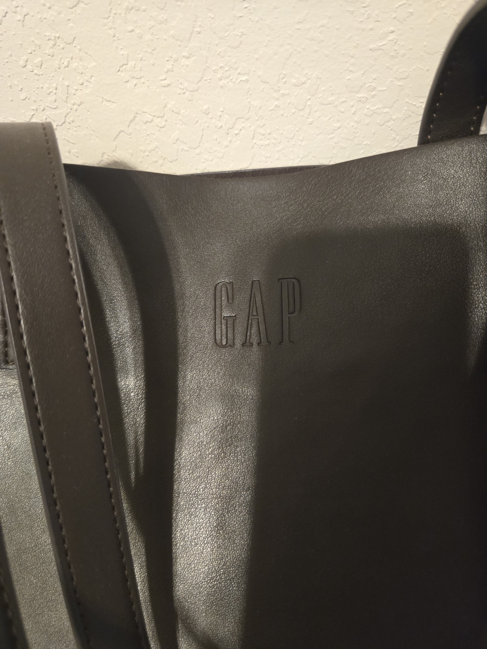 GAP Leather Shoulder Tote Bag